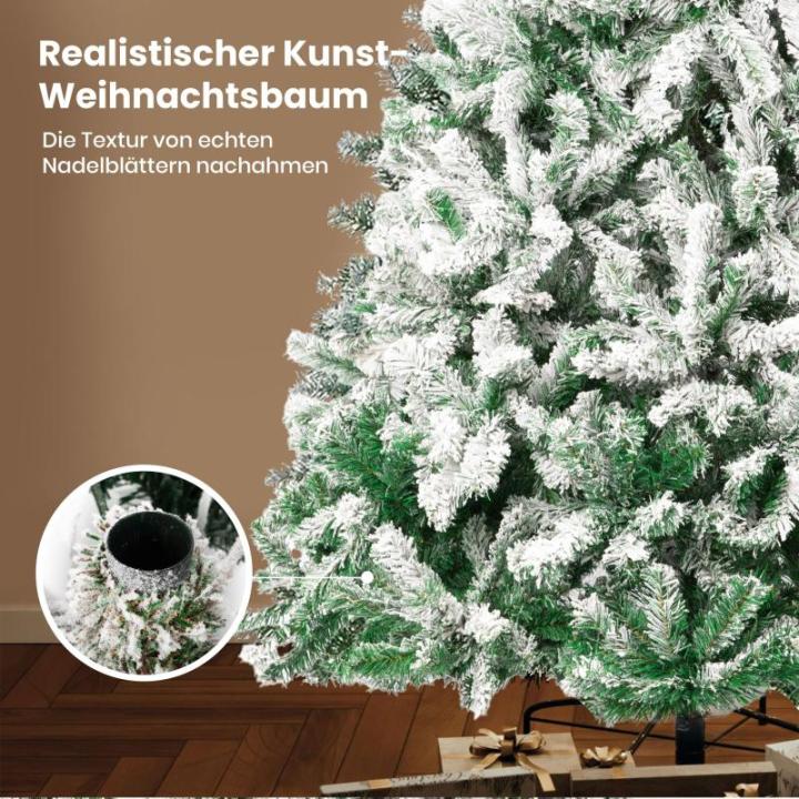 TAB Kunstkerstboom, dennenboom, Kerstmis, kerstboom met pvc sneeuwnaalden