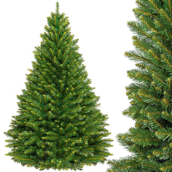 Künstlicher Weihnachtsbaum mit Baumständer 150 cm Naturgetreu Dichte Zweige PVC Skandinavische Fichte Klassik Tannenbaum Weihnachten In EU Hergestellt