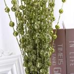 150 Stück Künstliche Weihnachtsbeeren-Picks, Glitzernde Beerenzweige für Winter, Weihnachten, Küche, Party, Tafelaufsatz, Blumendekoration (2)