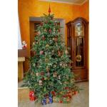 Canadese kunstkerstboom, 180 cm, eenvoudig te monteren, gemaakt in de EU, prachtige boompieken van 100% PE, zeer natuurlijk uitziende boom