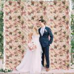 23,62 X 15,75 Zoll Große Künstliche Blumenwand, Künstliche Blumen, Panel Aus Seide, Kunststoff, Floraler Hintergrund, Sichtschutzwände Für Den Außenbereich Innenbereich Hochz