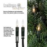 832075 Lichtsnoer voor , 20 lampjes, 2,85 m, kerstverlichting, gekleurd, mini-lichtketting voor ramen, kerstdecoratie, kaarsen lichtketting met stekker, lichtsnoer, stopcontact, me