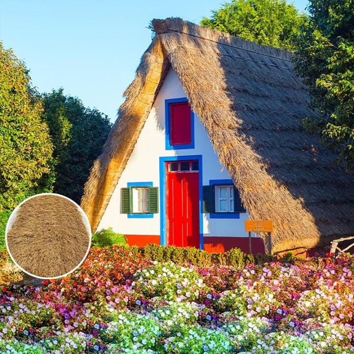 Künstliche Mexikanische Strohrolle, Künstliches Strohdach, Künstliche Palmenstrohrollen, Simulation Strohfliesen, Gefälschtes Stroh, Synthetisches Strohdach, Für Bar Garten Te