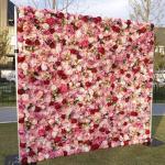 Rosenwand-Simulationshintergrundwand, Hochzeitsdekorationshintergrund-Rosenwand, Für Einkaufszentrum Im Freien Hintergrund Home Party Wedding Backdrop(2.4 * 2.4m/7.8 * 7.8ft)