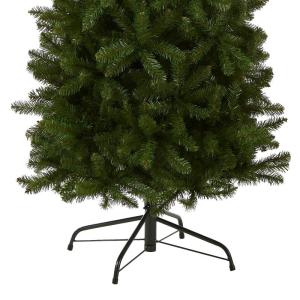 National Tree Bedrijf Kunstmatige Slanke Kerstboom, Groen, Kingswood Spar, Inclusief Stand, 6.5 Voet