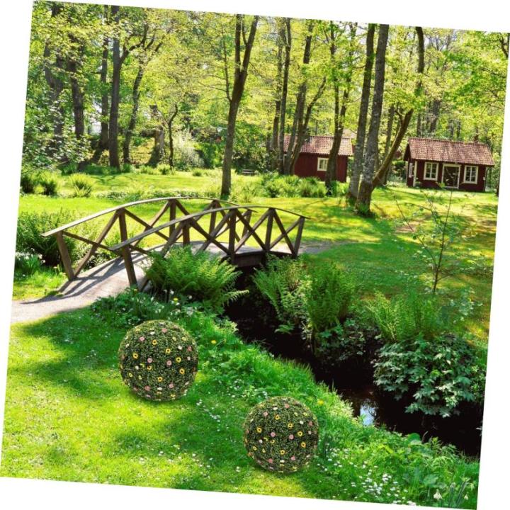 5 STK Kunststoff Blumen Kugelst Änder Unechter Topiary-Ball Künstliche Formschnittkugel Pflanzengestell Regalrahmen Aus Kunstrasenkugeln Künstliche Pflanzen Blumenhalter Plastik