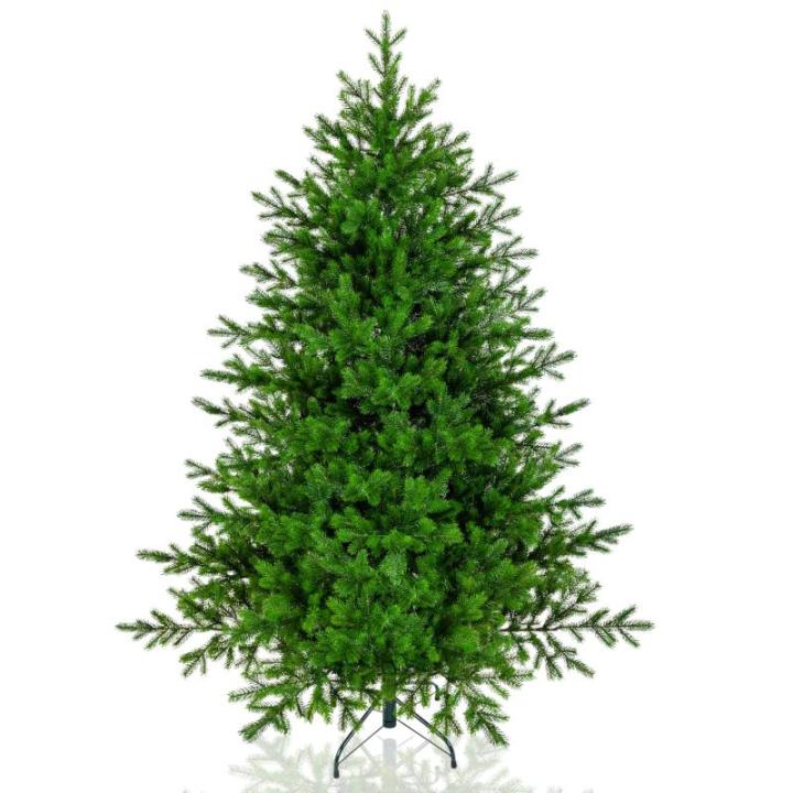 - Altair 185 cm, hoogwaardige kunstkerstboom, eenvoudig te monteren, prachtige boomtoppen van 100% PE, zeer natuurlijk uitziende boom