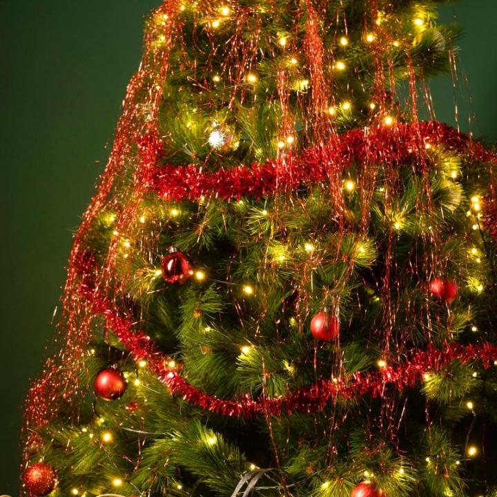 Lichtsnoer van 100 m, 1660 leds, 31 V, kerstverlichting voor buiten, met afstandsbediening, waterdicht, lichtketting met 8 modi en geheugen, voor binnen, tuin, balkon, dennenboom, 