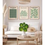 Set van 6 met Monstera-bladeren, echt voor boho-bruiloftsdecoratie, tropische palmbladeren, decoratie voor thuis, feest, keuken, doe-het-zelf bloemstuk