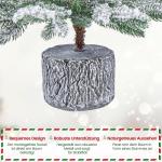 68 cm mini-kunstkerstboom met sneeuw, ingepot dennenboom met 35 leds in warm wit en 262 takpunten, met sneeuw bedekte bevlokte kleine kerstboom