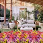 10 Stuks voor Buiten, 5 Kleuren, UV-Bestendige , Weerbestendig, Bloemenarrangement voor Tuin, Balkon, Raam, Huis, Feestdecoratie