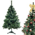 Realistische Kunstmatige Kerstboom Fir Xmas Tree | Afmeting: 150 cm | Feestdagdecor | Diepgroene Dichte Takken Stabiele Stand | Binnen & Buiten