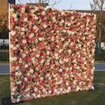 Herbstfarbe Simulation Rosenwand Hintergrund Wand, Foto Foto Hintergrund Outdoor Hochzeit Dekoration Stoff Blumenwand Für Foto Hintergrund Home Party Hochzeit Hintergrund(3 * 3m/9