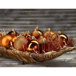 Set met boompiek, 101-delig, kerstboomversiering