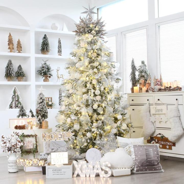 Onbreekbare doorzichtige plastic van 60 mm met glitterschilderij, transparant, doorzichtige kristallen , kerstboomdecoraties (30 stuks, wit)