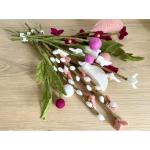 - Vilten bloemen boeket bloemen van vilt - boeket - Fair Trade - handgemaakt (bloemenmix)