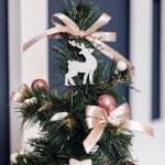 Kunstmatige Xmas Tree | Size 30 cm | Miniatuur kleine kegel | voor tabel Desk Office | Indoor Outdoor | DIY Decoratie Gift