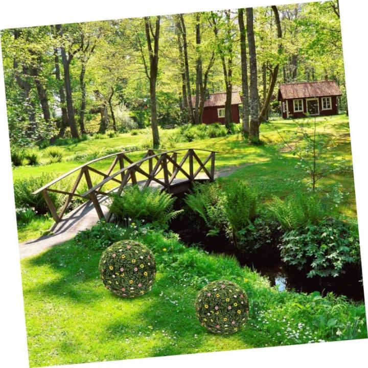 10 STK Kunststoff Blumen kugelst änder Kunstpflanze grüner Kugelrahmen Blumenband künstliche blüten Artificial künstliche Blumen Blumenkugelgestelle Grasballrahmen Plastik