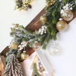 Onbreekbare doorzichtige plastic van 60 mm met glitterschilderij, transparant, doorzichtige kristallen , kerstboomdecoraties (30 stuks, goud)