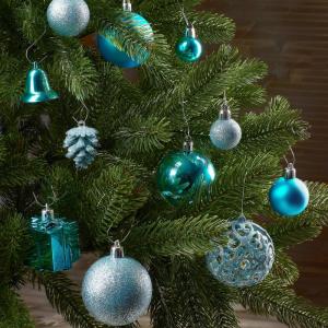 Set met boompiek, 101-delig, kerstboomversiering