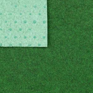 Pemba Kunstgras, groen, hoogte: 6 mm, kunstgrastapijt met noppen, weerbestendig, sneldrogend, outdoor, balkon, terras en tuin, 100 x 170 cm
