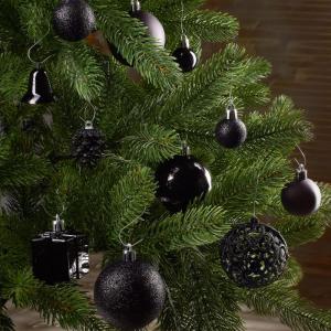 Set met boompiek, 101-delig, kerstboomversiering