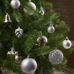 Set met boompiek, 101-delig, kerstboomversiering