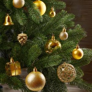 Set met boompiek, 101-delig, kerstboomversiering