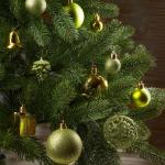 Set met boompiek, 101-delig, kerstboomversiering