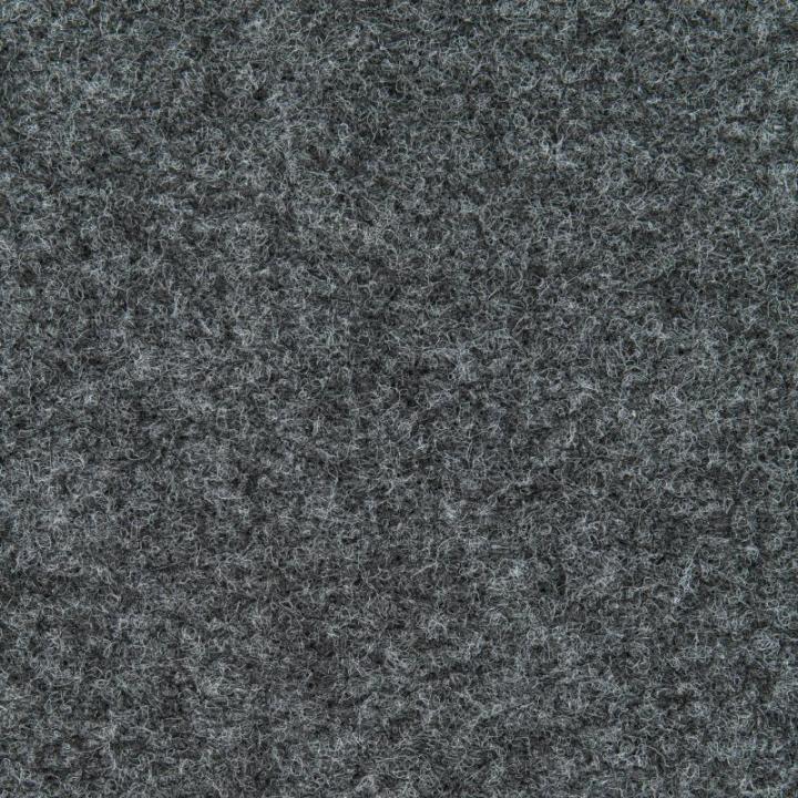 Pemba Kunstgras, donkergrijs, hoogte: 6 mm, kunstgrastapijt met noppen, weerbestendig, sneldrogend, outdoor, balkon, terras en tuin, 100 x 770 cm