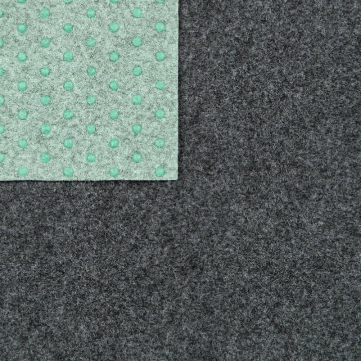 Pemba Grastapijt, kunstgras, donkergrijs, kunstgrastapijt weerbestendig, sneldrogend, voor buiten, balkon, terras, tuin, kunstgras 100 x 520 cm