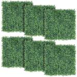 12 stuks plantenwand, klimop, inkijkbescherming, uv-bescherming, 50 x 50 cm, uv-bescherming, , heggenplanten, windbescherming, decoratie voor muur, balkon, tuin, groen